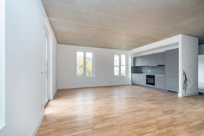 3-Zimmer-Neubauwohnung mit offener Wohnküche und 2 Balkonen — photo 1